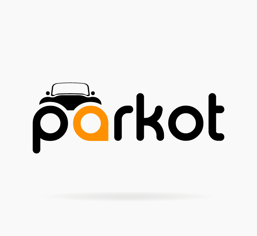 diseño logo parkot